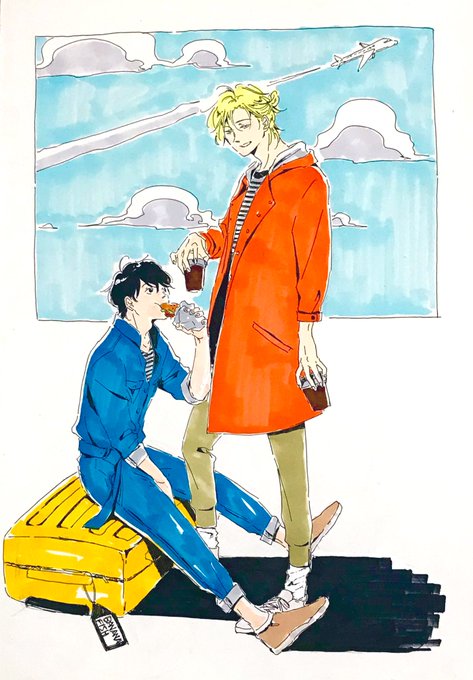 よき旅でした。#BANANAFISH #バナナフィッシュ よき旅でした。#BANANAFISH #バナナフィッシュ