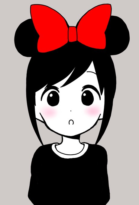 ぼっちのあの髪型にリボンをつけてみた。#ぼっち生活 ぼっちのあの髪型にリボンをつけてみた。#ぼっち生活
