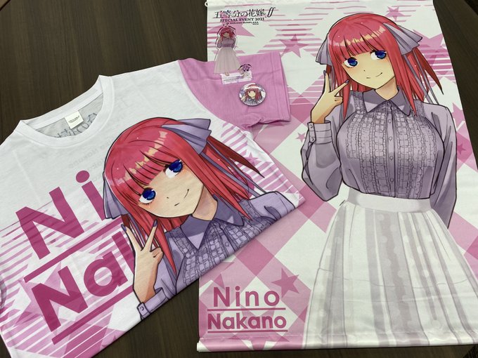 / TVアニメ「五等分の花嫁∬」 スペシャルイベントまであと2日❣️\今日は二乃グッズをご紹介です✨☑️会場物販の詳 / TVアニメ「五等分の花嫁∬」 スペシャルイベントまであと2日❣️\今日は二乃グッズをご紹介です✨☑️会場物販の詳
