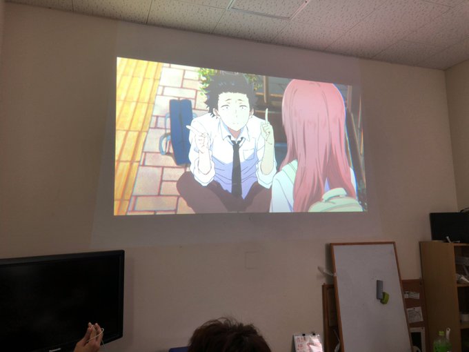 『聲の形』を観ていました!🎦 『聲の形』を観ていました!🎦