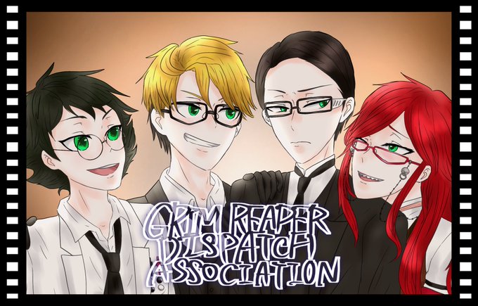 死神派遣協会英国組!!!!!#黒執事#黒執事ファンアート 死神派遣協会英国組!!!!!#黒執事#黒執事ファンアート