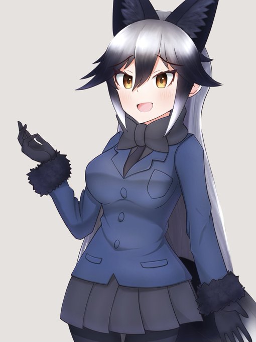 「しかたないわね」#けものフレンズ #ギンギツネ 「しかたないわね」#けものフレンズ #ギンギツネ