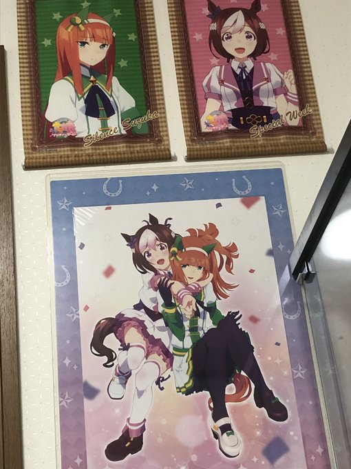 自分の部屋にドラゴンボール、Fate、エヴァ、コーナーの他にウマ娘コーナーが追加された(^ω^)ニコニコ 自分の部屋にドラゴンボール、Fate、エヴァ、コーナーの他にウマ娘コーナーが追加された(^ω^)ニコニコ