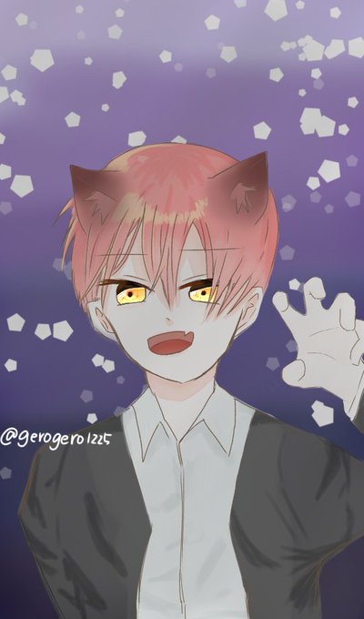 にゃー、な赤羽業。#暗殺教室 #赤羽業 #猫みみ にゃー、な赤羽業。#暗殺教室 #赤羽業 #猫みみ