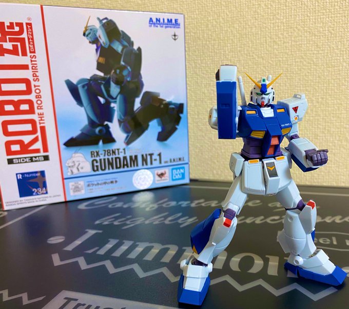 #ROBOT魂 ガンダムNT-1 ver A.N.I.M.E.「アレックス」の名前で親しまれている名機。試験運用中の試作 #ROBOT魂 ガンダムNT-1 ver A.N.I.M.E.「アレックス」の名前で親しまれている名機。試験運用中の試作
