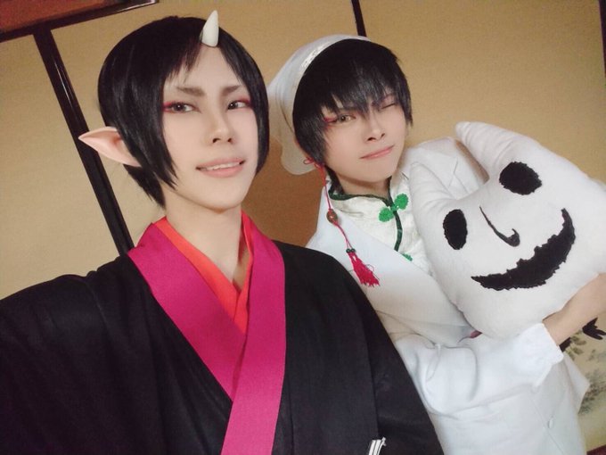 (⚠️コスプレ)ジャンル違いですみません。鬼灯の冷徹またコスしたい~!白澤:つぐみん (⚠️コスプレ)ジャンル違いですみません。鬼灯の冷徹またコスしたい~!白澤:つぐみん