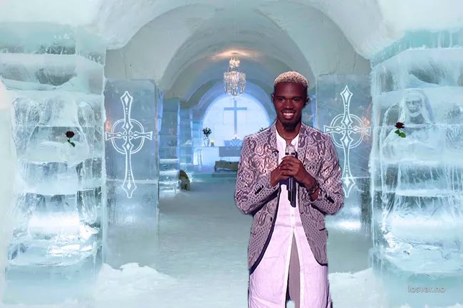 Frosted tips for the Church chills 🥶🛐 @singdewayne #AmericanIdol 