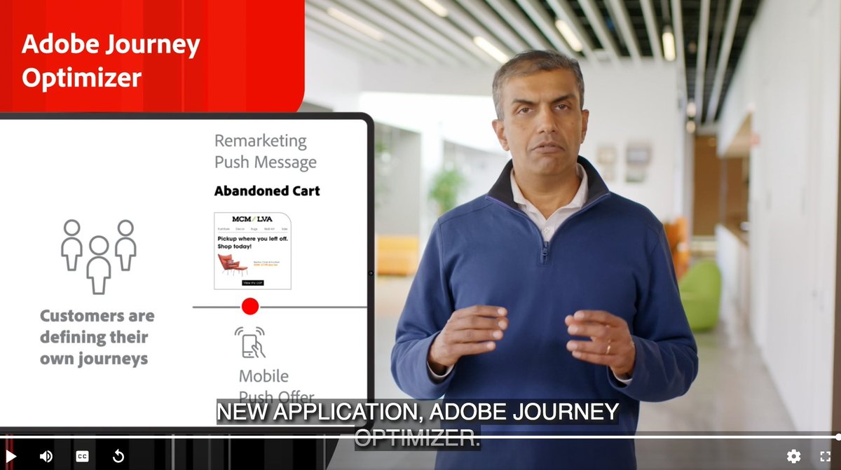 blueacornici: 📢Announcing: Adobe Journey Optimizer 📢 #AdobeSummit https://t.co/m6qMaPdquZ