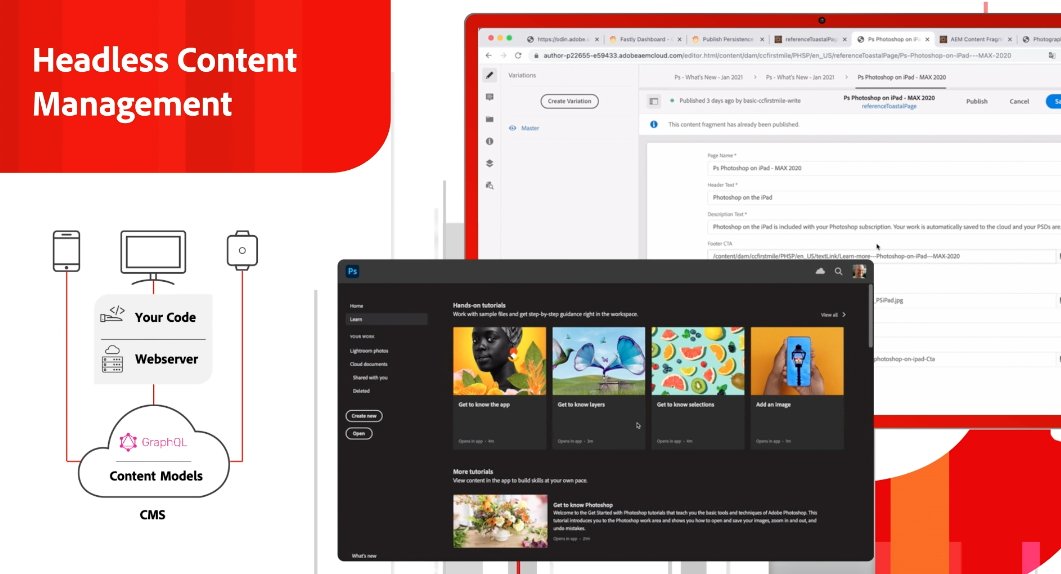 brentwpeterson: Headless content management using Adobe Experience Manager and Adobe Commerce nn#AdobeSummit https://t.co/Pe7OvkworD