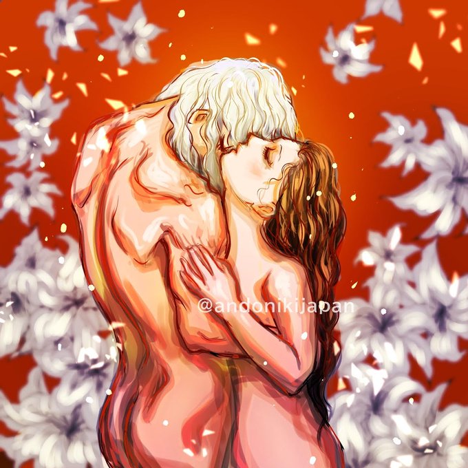 み。る。く。さんへ🧡Griffith and Charlotte #Berserk #ベルセルク み。る。く。さんへ🧡Griffith and Charlotte #Berserk #ベルセルク