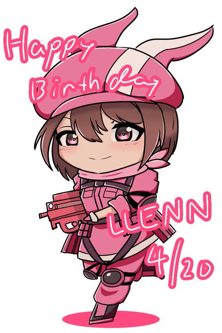レンちゃんお誕生日おめでとうございました#ggo_anime レンちゃんお誕生日おめでとうございました#ggo_anime