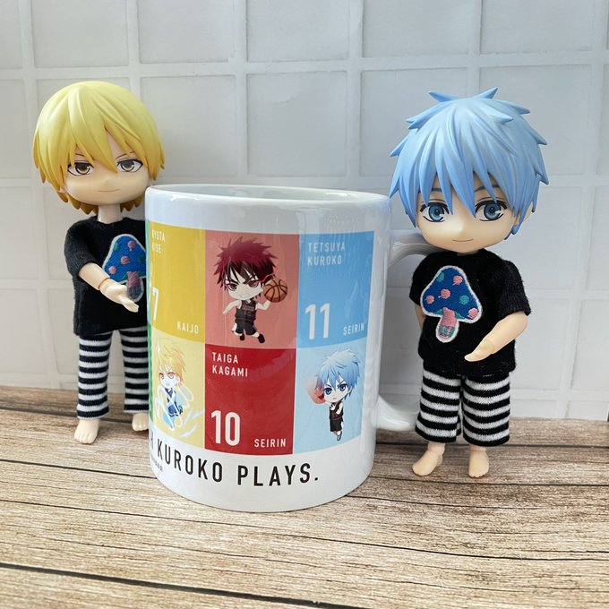 忘れた頃にようやくやってきた!黒バスのマグカップは初めてなので嬉しい🥰 忘れた頃にようやくやってきた!黒バスのマグカップは初めてなので嬉しい🥰