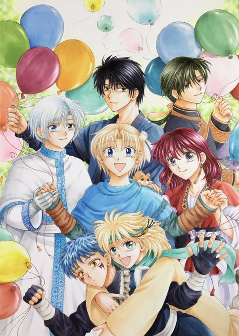 #ユン誕生祭2021#ユン生誕祭2021#暁のヨナユン君の誕生日はみんなを描きたくなるみたいです😊 #ユン誕生祭2021#ユン生誕祭2021#暁のヨナユン君の誕生日はみんなを描きたくなるみたいです😊