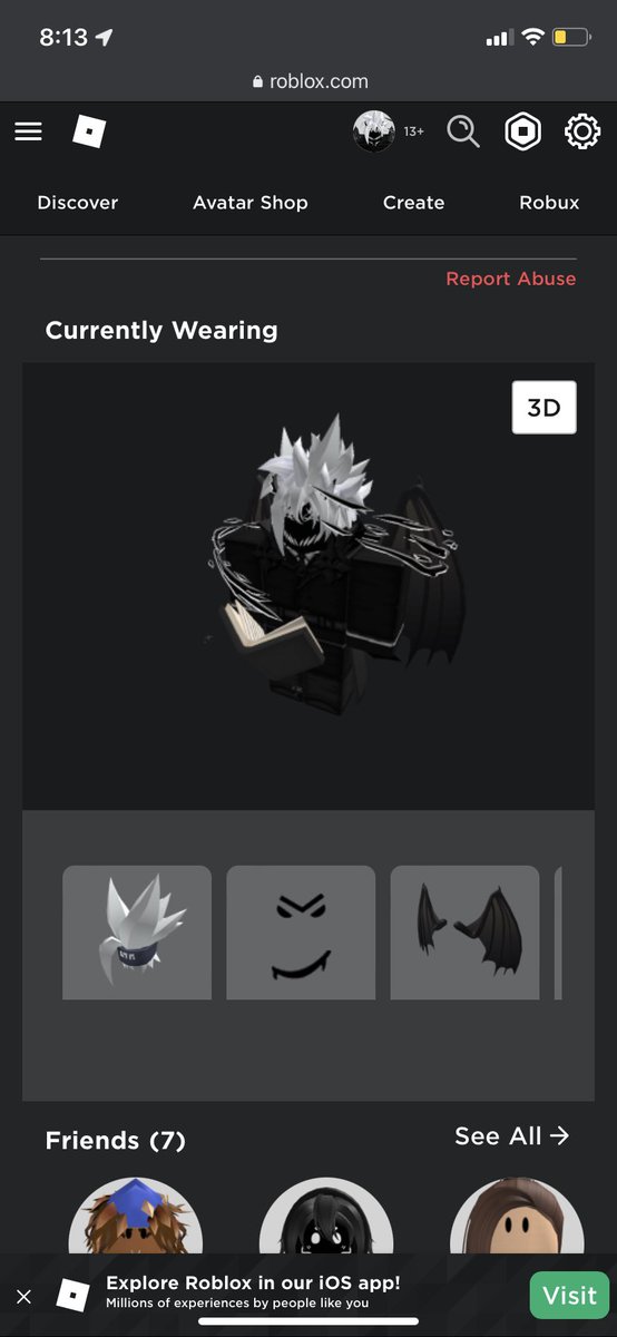 just discovered a new bug, if you use the man bundle your face disappears : r/roblox
