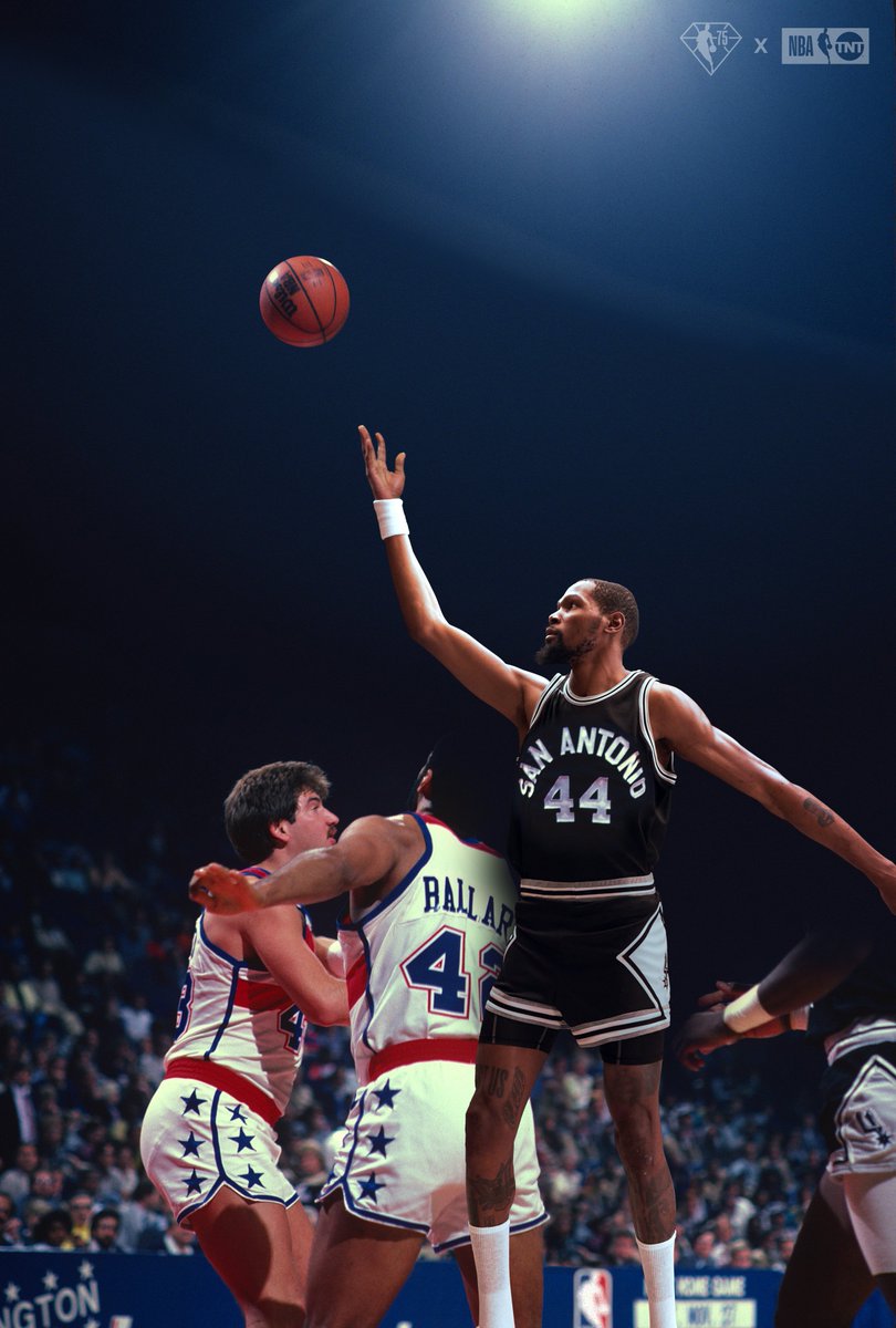 Iconic NBA moments reimagined on NBA 75th anniversary