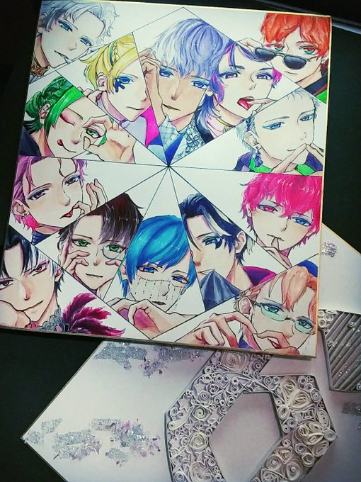 #Bプロイラスト❤︎. B-project 6ht. 𝐀𝐧𝐧𝐢𝐯𝐞𝐫𝐬𝐚𝐫𝐲 ❤︎.Bプロ6周年記念イラストやっとの想い