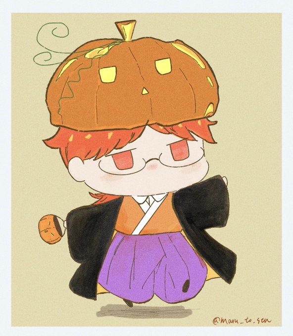 ハッピーハロウィンテスト準備して遅刻したけど描けました#HappyHalloween2021 #王室教師ハイネ ハッピーハロウィンテスト準備して遅刻したけど描けました#HappyHalloween2021 #王室教師ハイネ