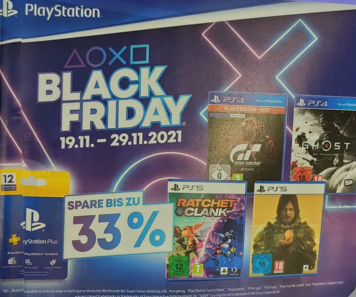 19-29 Nov 2021: 7 Eleven PlayStation Store Black Friday Sale