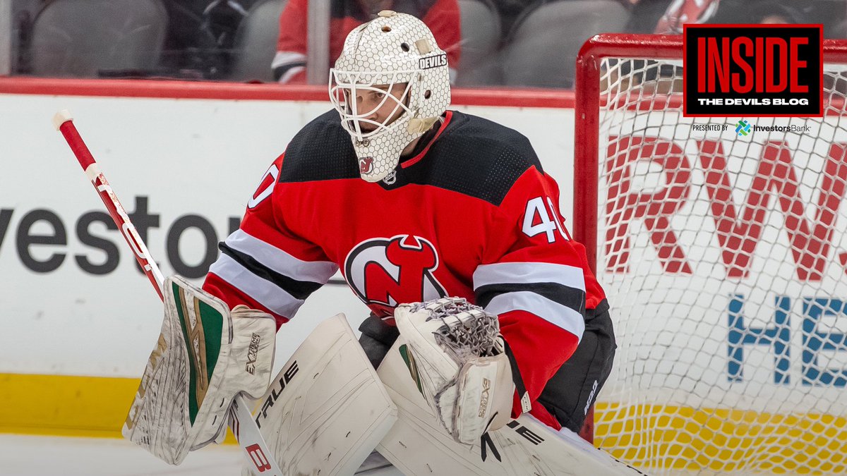NEWS: New Jersey has assigned G Nico Daws to Utica (AHL). In addition, the  club has recalled G Akira Schmid from Utica (AHL).