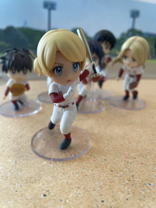 その3PLUMミニフィギュア シリーズ!「メジャー セカンド」主力6人が揃いました‼️随時みなさんにお届けします!…#メ その3PLUMミニフィギュア シリーズ!「メジャー セカンド」主力6人が揃いました‼️随時みなさんにお届けします!…#メ