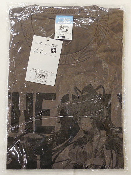 【#毎日オークション】「二次元COSPA/リブートTシャツ/篠ノ之箒/チャコール/XLサイズ(日本サイズ)/IS インフ 【#毎日オークション】「二次元COSPA/リブートTシャツ/篠ノ之箒/チャコール/XLサイズ(日本サイズ)/IS インフ