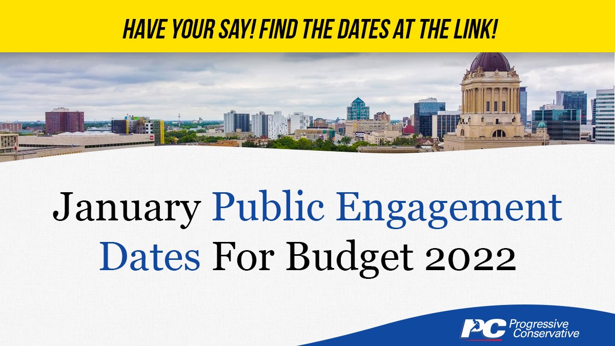 test Twitter Media - Our PC government is seeking public input on this year's provincial budget! 

Find the dates and register here: https://t.co/Yls5EjQeiB 

#mbpoli #ProgressingTogether https://t.co/QSxgqFWf2z