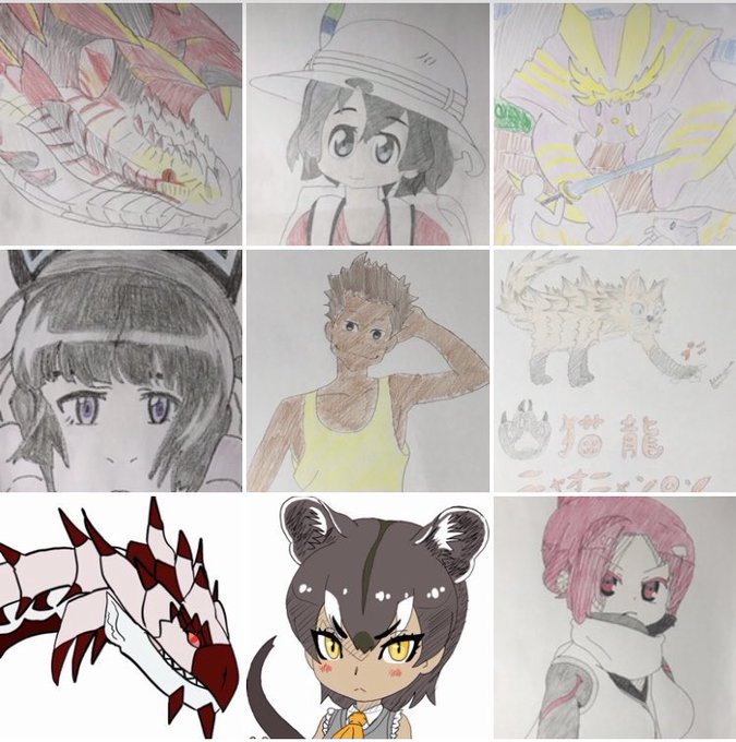 @35sangosan ff外から失礼します初級絵師ですアナログで鉛筆やペン、筆ペン等色々な物を使って模索しながら絵描い @35sangosan ff外から失礼します初級絵師ですアナログで鉛筆やペン、筆ペン等色々な物を使って模索しながら絵描い