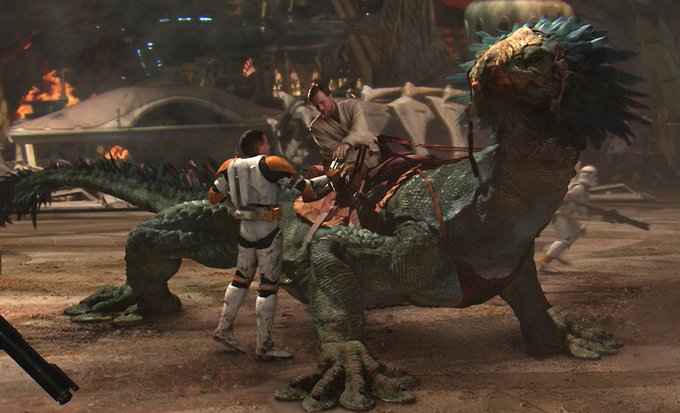 ボーガウータパウの戦いにてオビ=ワンが乗っていたヴァラクティル。性別は雌…まーたオビ=ワンがヒト以外の女の子連れてるよ。 ボーガウータパウの戦いにてオビ=ワンが乗っていたヴァラクティル。性別は雌…まーたオビ=ワンがヒト以外の女の子連れてるよ。