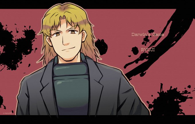 リュージ描き初め #ダーウィンズゲーム リュージ描き初め #ダーウィンズゲーム