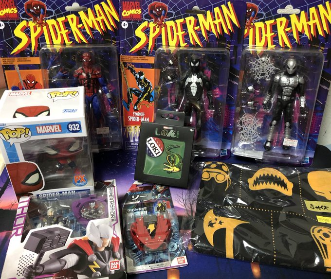 ガリンペイロさん にて!お取り置きをお願いしていた...スパイダーマンレトロシリーズのスパイディ3種と東映版POP+スー ガリンペイロさん にて!お取り置きをお願いしていた...スパイダーマンレトロシリーズのスパイディ3種と東映版POP+スー