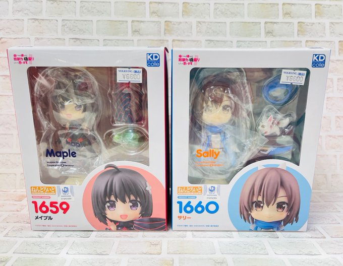 【5Fフィギュア】KADOKAWA「ねんどろいど メイプル」「ねんどろいど サリー」が好評販売中です!無自覚最強ヒロイン 【5Fフィギュア】KADOKAWA「ねんどろいど メイプル」「ねんどろいど サリー」が好評販売中です!無自覚最強ヒロイン