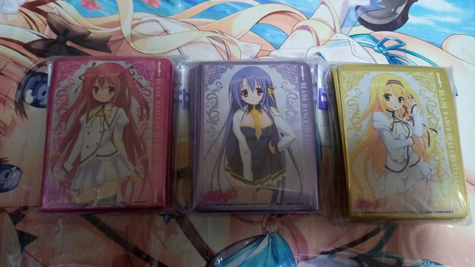 珍しいスリーブ売ってたから買ってきた!精霊使いの剣舞かなり好きだった(◍´∀`◍) 珍しいスリーブ売ってたから買ってきた!精霊使いの剣舞かなり好きだった(◍´∀`◍)