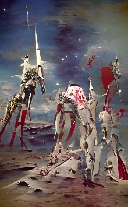 A.I.の描くシドニアの騎士#シドニアの騎士#knightsofsidonia#弐瓶勉 A.I.の描くシドニアの騎士#シドニアの騎士#knightsofsidonia#弐瓶勉