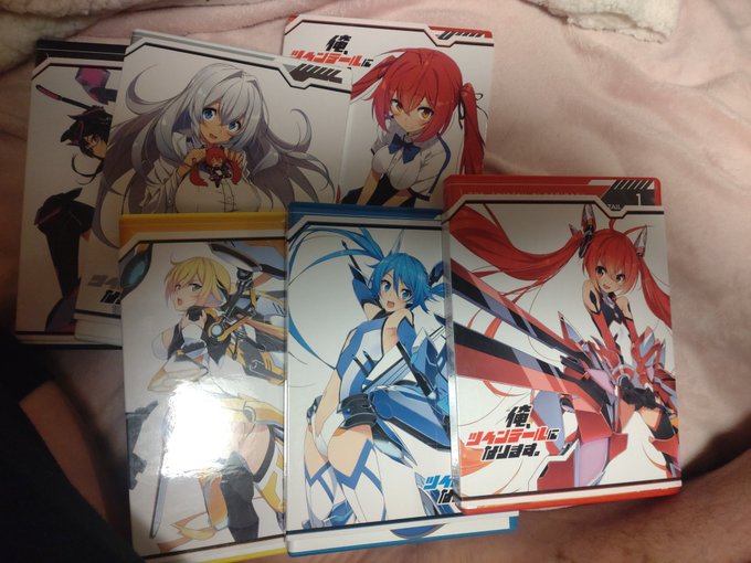 大好きなアニメ 俺、ツインテールになります。の円盤セットたまらず買っちゃった♡ 大好きなアニメ 俺、ツインテールになります。の円盤セットたまらず買っちゃった♡
