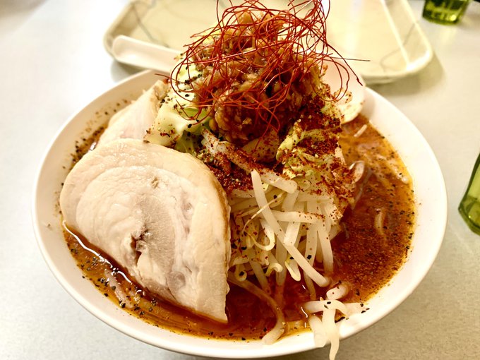 『ゼロカフェ食堂』さんへ‼️✡赤ふじ麺今日は水上ノルンへスノーボード🏂今はスキー場でこんな美味しいラーメンが食べれるんで 『ゼロカフェ食堂』さんへ‼️✡赤ふじ麺今日は水上ノルンへスノーボード🏂今はスキー場でこんな美味しいラーメンが食べれるんで