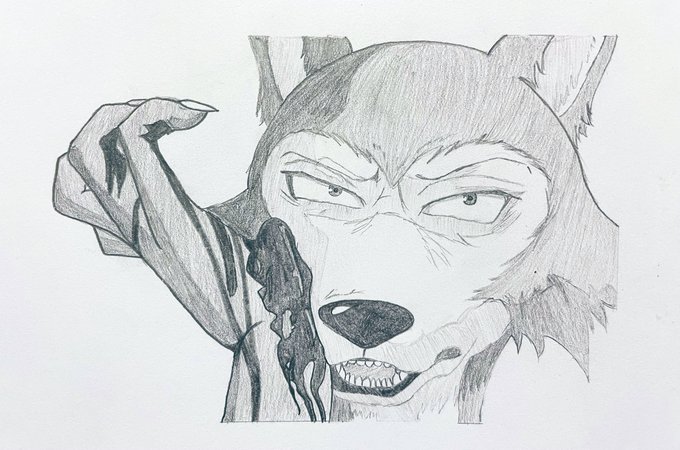 レゴシ描いた #Beastars レゴシ描いた #Beastars