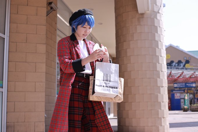 cosplayKING OF PRISM一条シンオフショ肉まんあちち💦してるとこ😄photo:ユリヂさん💞 cosplayKING OF PRISM一条シンオフショ肉まんあちち💦してるとこ😄photo:ユリヂさん💞