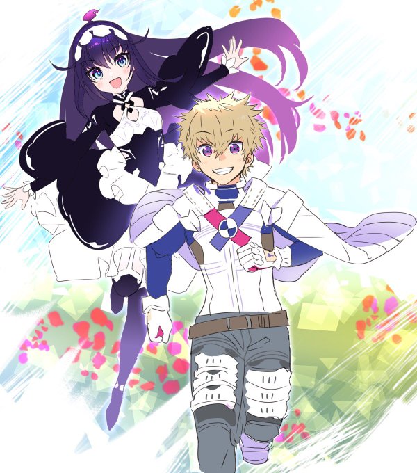 お誕生日プレゼントとして描かせていただいたファンアートです。1巻面白かった! #インフィニットデンドログラム #infi お誕生日プレゼントとして描かせていただいたファンアートです。1巻面白かった! #インフィニットデンドログラム #infi