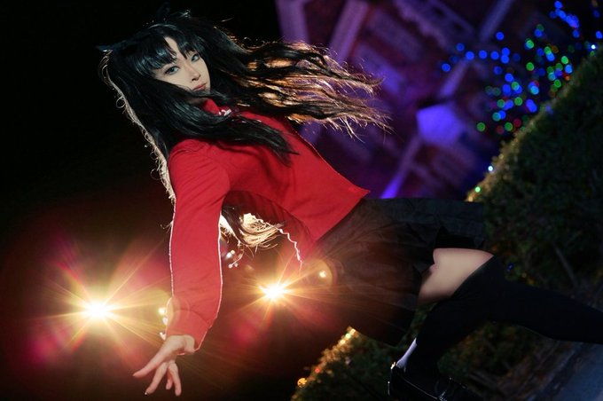 【Cosplay】Fate/stay night遠坂凛📸 ちゃん 【Cosplay】Fate/stay night遠坂凛📸 ちゃん