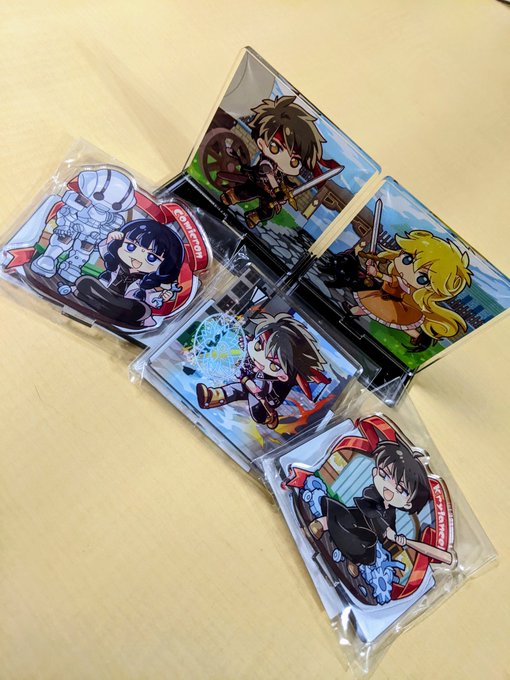 オーフェンも!アニメ化記念グッズ描かせていただいてました オーフェンも!アニメ化記念グッズ描かせていただいてました