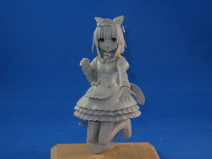 ワンフェス2022冬出品予定の「ネコぱら」1/8水無月時雨当日版権許諾いただけました。版権元様ありがとうございます!!現 ワンフェス2022冬出品予定の「ネコぱら」1/8水無月時雨当日版権許諾いただけました。版権元様ありがとうございます!!現