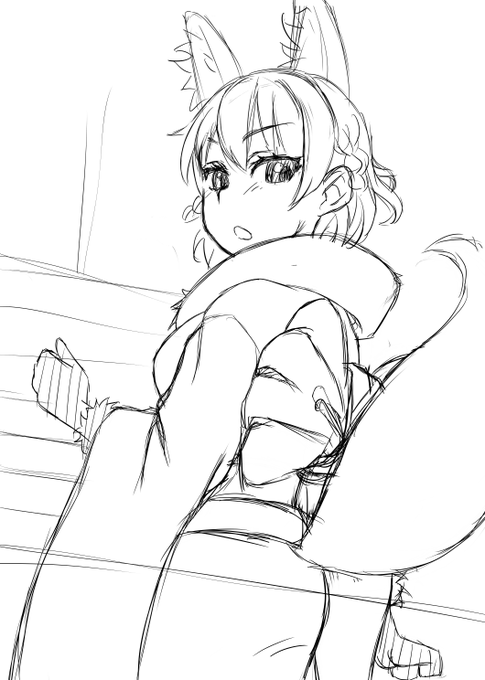 和服を着る時は髪を纏めるなどして頸を出す方が美しいと思うんですけど、キツネ耳と怜の髪型相性がいいから迷う。そして相変わら 和服を着る時は髪を纏めるなどして頸を出す方が美しいと思うんですけど、キツネ耳と怜の髪型相性がいいから迷う。そして相変わら