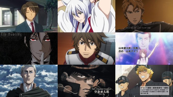 小野大輔さんの主な出演作古泉(涼宮ハルヒの憂鬱)セバスチャン(黒執事)エルヴィン(進撃の巨人)コックリさん(繰繰れ!コッ 小野大輔さんの主な出演作古泉(涼宮ハルヒの憂鬱)セバスチャン(黒執事)エルヴィン(進撃の巨人)コックリさん(繰繰れ!コッ