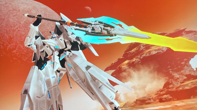 シドニアの騎士より、一七式衛人 白月改 継衛作りました!(コストが足りなぁい)#PSO2NGS #キャストはいいぞ # シドニアの騎士より、一七式衛人 白月改 継衛作りました!(コストが足りなぁい)#PSO2NGS #キャストはいいぞ #