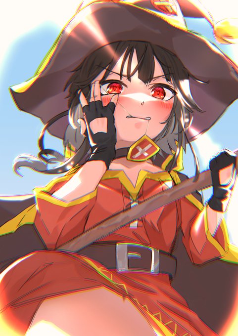 めぐみん!描きたかったから描いた。 #めぐみん #この素晴らしい世界に祝福を! #このすば めぐみん!描きたかったから描いた。 #めぐみん #この素晴らしい世界に祝福を! #このすば