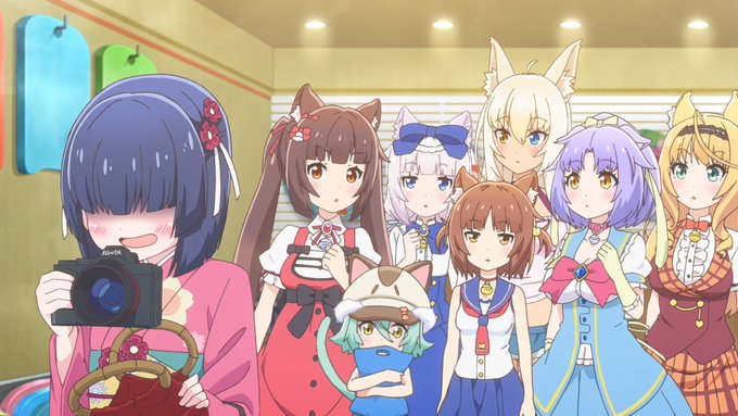 12話(最終回)アニメはアニメで可愛かった。一番可愛いのはカカオでした。#ネコぱら #nekopara 12話(最終回)アニメはアニメで可愛かった。一番可愛いのはカカオでした。#ネコぱら #nekopara