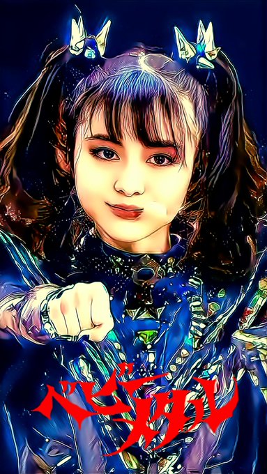#ベビメタ #BABYMETAL今日の壁紙。スマホサイズ。なんか鬼平の漫画チックになってしまったw #ベビメタ #BABYMETAL今日の壁紙。スマホサイズ。なんか鬼平の漫画チックになってしまったw