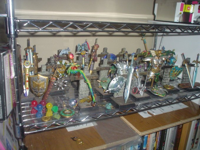 くそーうちも武器屋つくりたいー。無限の住人の武器セットもあるのに くそーうちも武器屋つくりたいー。無限の住人の武器セットもあるのに
