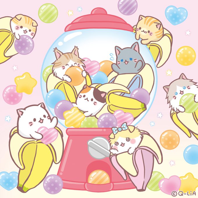今日は #猫の日 にゃ😺🍌ばなにゃには色んな種類の猫がいるにゃ!!どの子がお気に入りかにゃ〜?#ばなにゃ #ねこの日 今日は #猫の日 にゃ😺🍌ばなにゃには色んな種類の猫がいるにゃ!!どの子がお気に入りかにゃ〜?#ばなにゃ #ねこの日