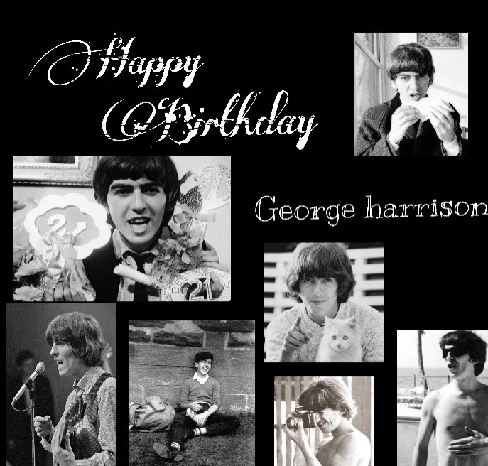 George Harrison’s Birthday Celebration | HappyBday.to